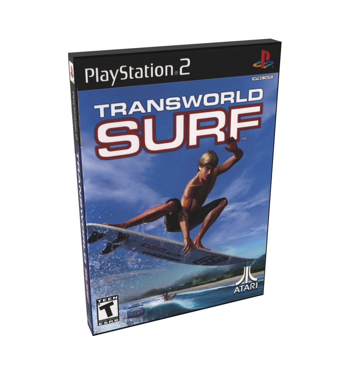 Transworld Surf | NTSC | Playstation 2 | PS2 | En | Reproduction Case and Booklet - NO GAME