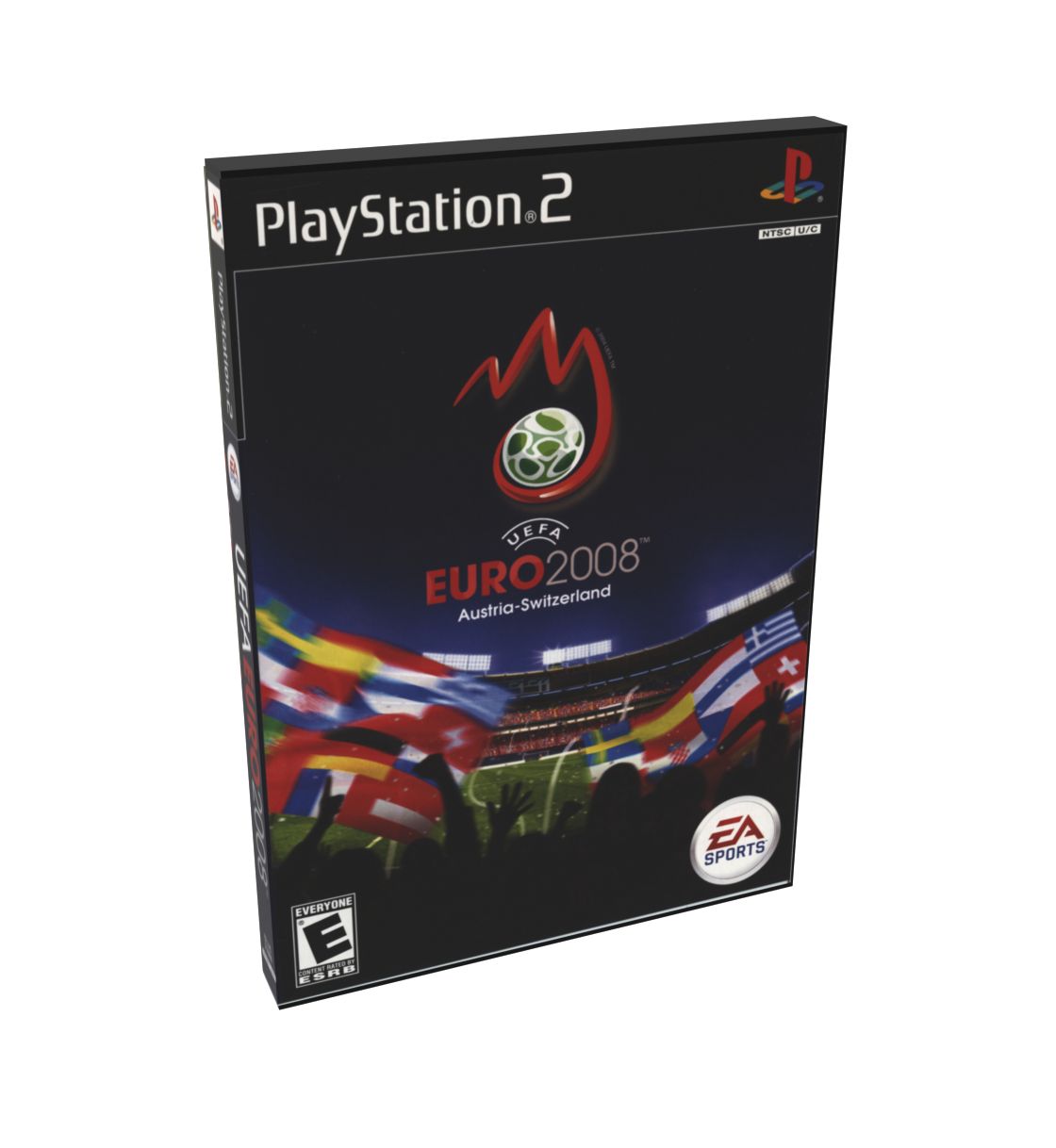 UEFA EURO 2008 | NTSC | Playstation 2 | PS2 | En | Reproduction Case and Booklet - NO GAME