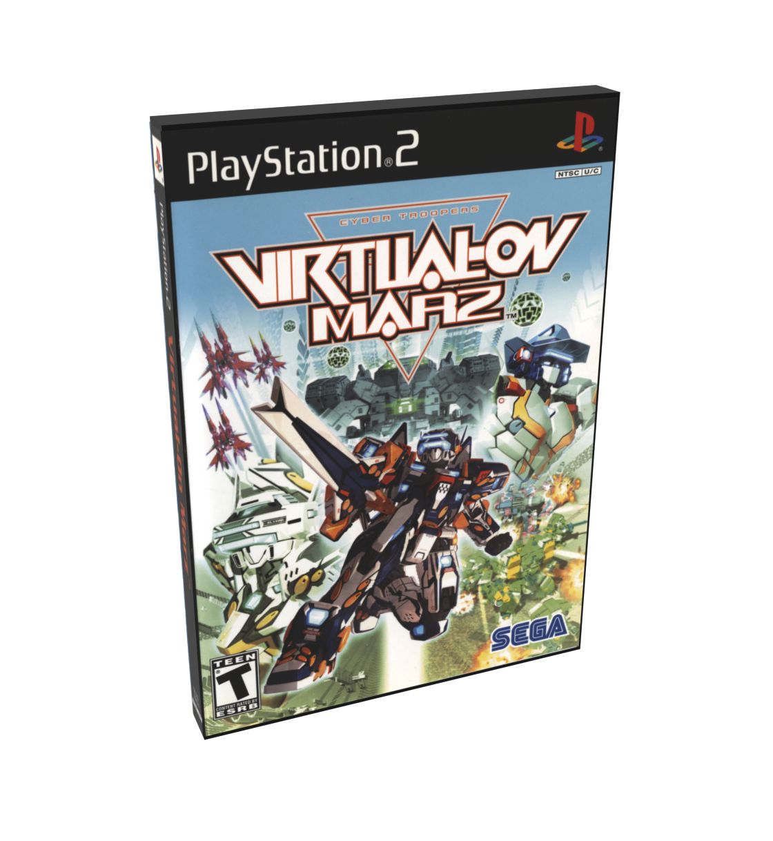 Virtual On Marz | NTSC | Playstation 2 | PS2 | En | Reproduction Case and Booklet - NO GAME