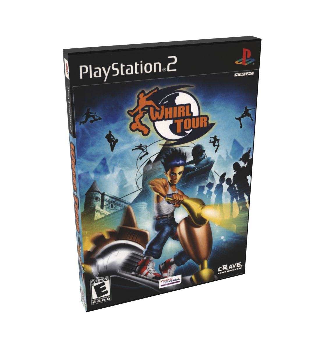 Whirl Tour | NTSC | Playstation 2 | PS2 | En | Reproduction Case and Booklet - NO GAME