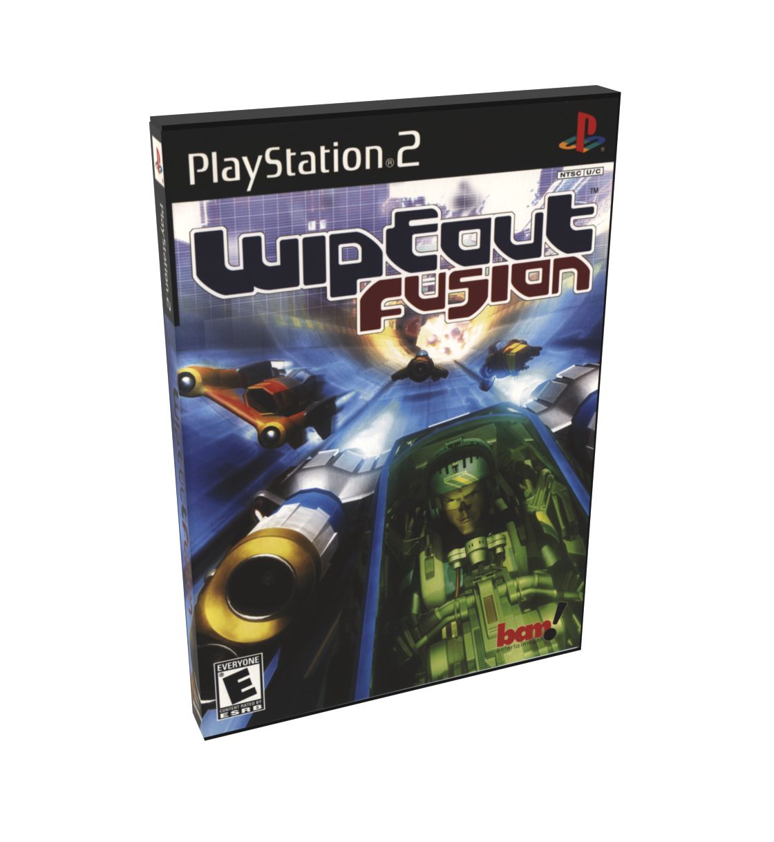 Wipeout Fusion | NTSC | Playstation 2 | PS2 | En | Reproduction Case and Booklet - NO GAME