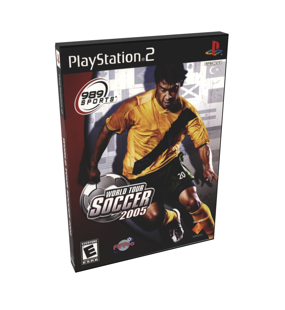 World Tour Soccer 2005 | NTSC | Playstation 2 | PS2 | En | Reproduction Case and Booklet - NO GAME