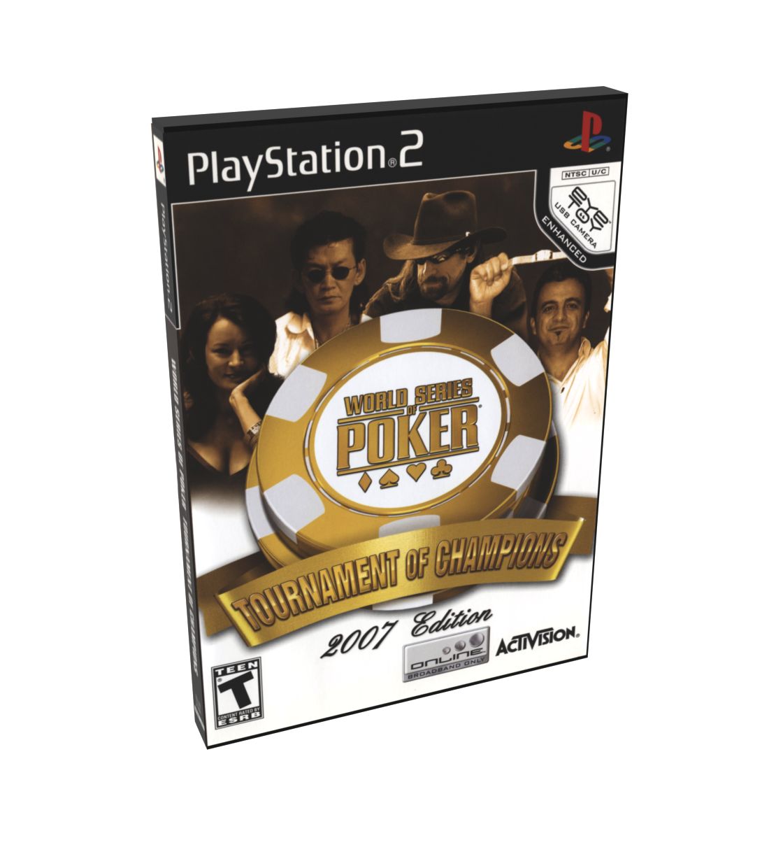 World Series of Poker Tournament of Champions | NTSC | Playstation 2 | PS2 | En | Reproduction Case and Booklet - NO GAME