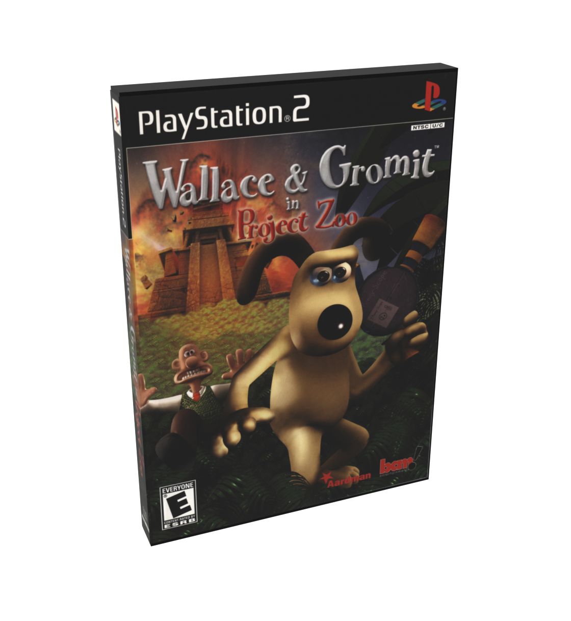 Wallace &amp; Gromit in Project Zoo | NTSC | Playstation 2 | PS2 | En | Reproduction Case and Booklet - NO GAME