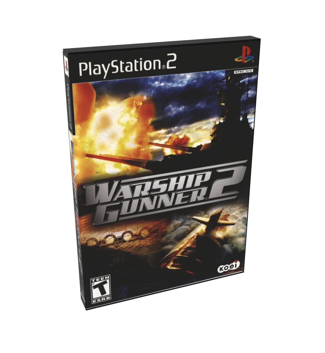 Warship Gunner 2 | NTSC | Playstation 2 | PS2 | En | Reproduction Case and Booklet - NO GAME
