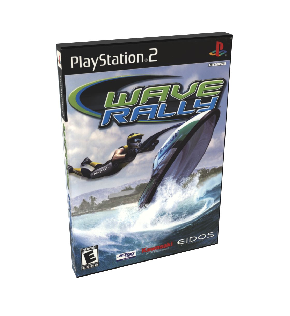 Wave Rally | NTSC | Playstation 2 | PS2 | En | Reproduction Case and Booklet - NO GAME