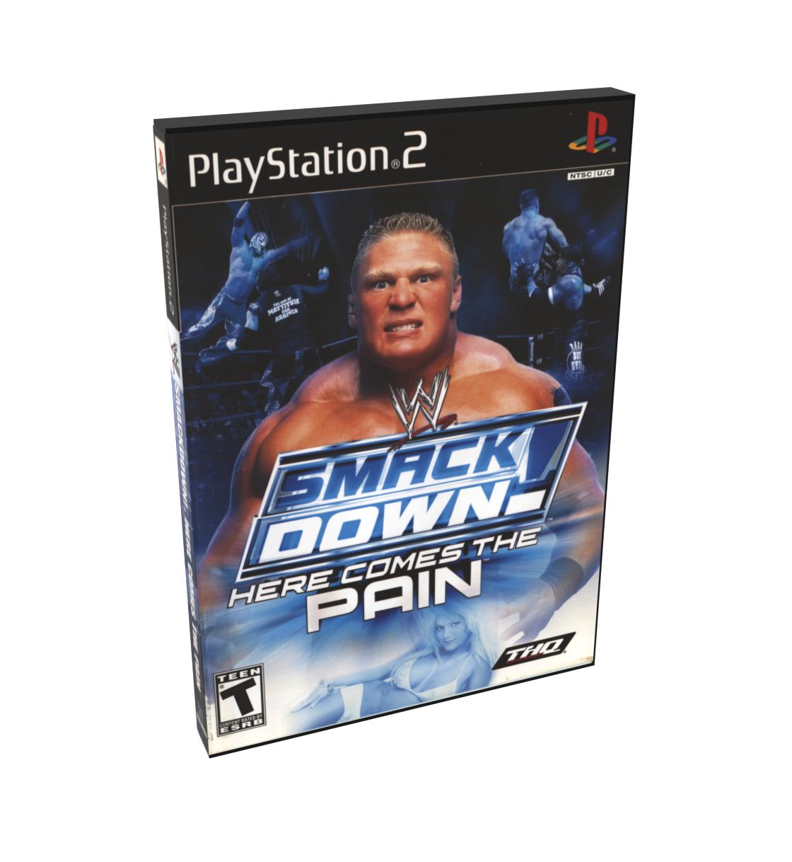 WWE SmackDown! Here Comes the Pain! | NTSC | Playstation 2 | PS2 | En | Reproduction Case and Booklet - NO GAME