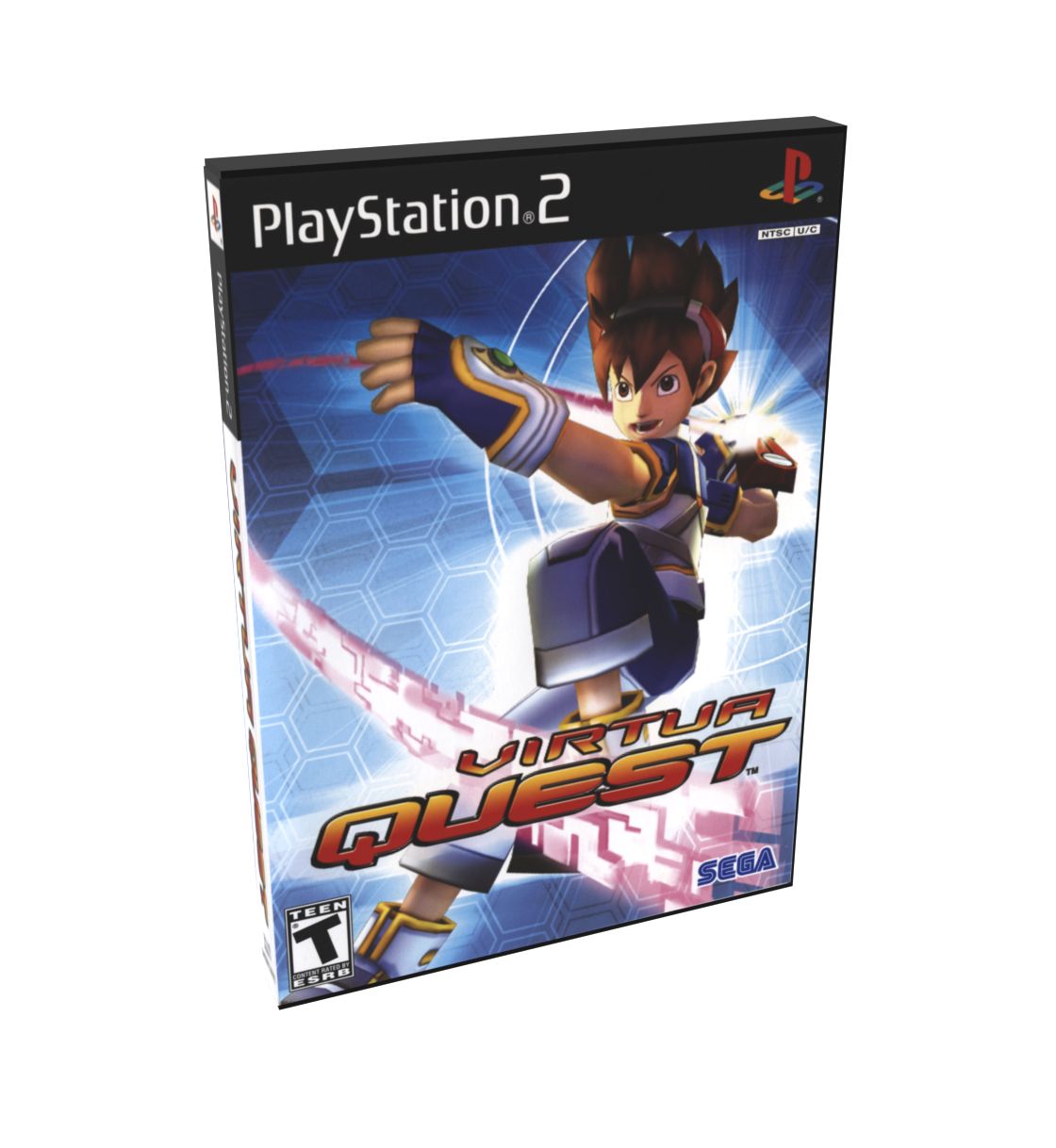 Virtua Quest | NTSC | Playstation 2 | PS2 | En | Reproduction Case and Booklet - NO GAME