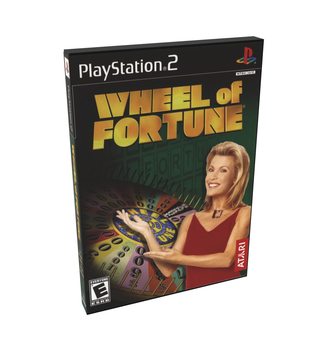 Wheel of Fortune | NTSC | Playstation 2 | PS2 | En | Reproduction Case and Booklet - NO GAME