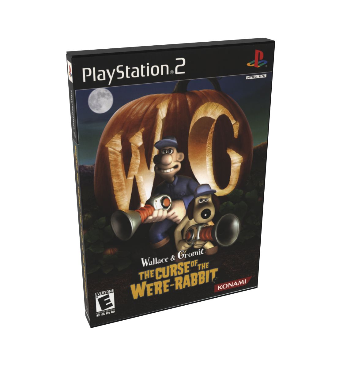 Wallace &amp; Gromit The Curse of the Were Rabbit | NTSC | Playstation 2 | PS2 | En | Reproduction Case and Booklet - NO GAME