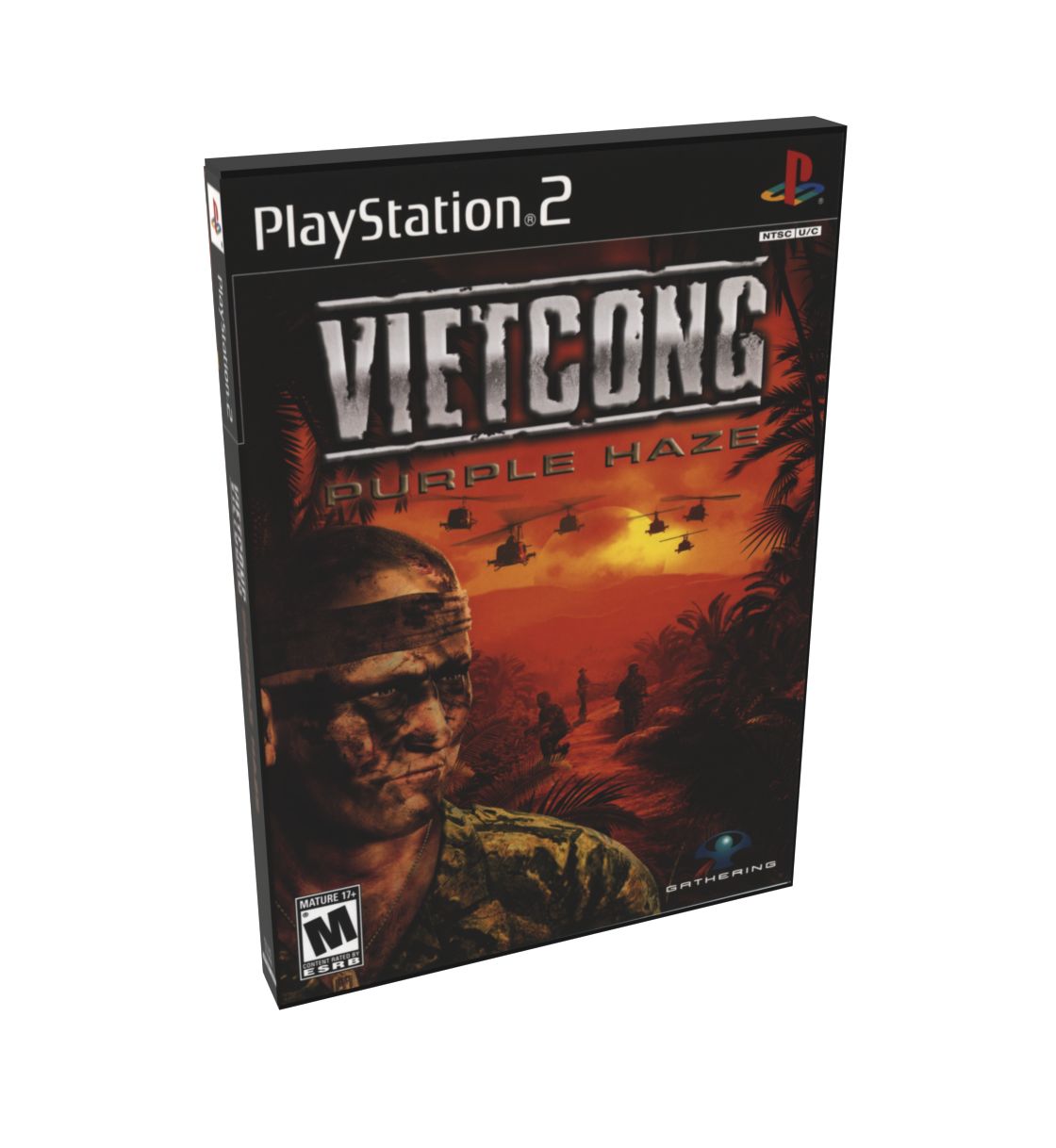 Vietcong Purple Haze | NTSC | Playstation 2 | PS2 | En | Reproduction Case and Booklet - NO GAME