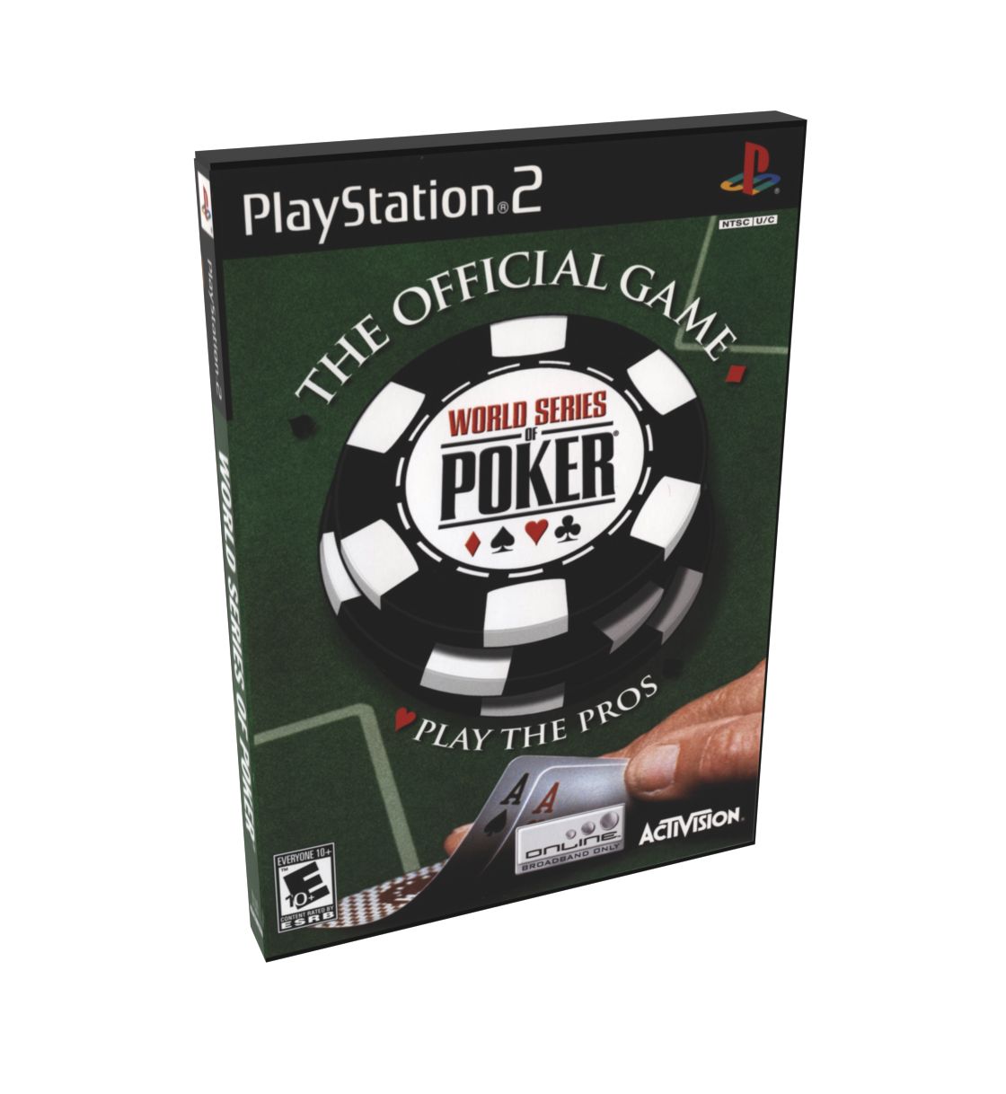 World Series of Poker | NTSC | Playstation 2 | PS2 | En | Reproduction Case and Booklet - NO GAME