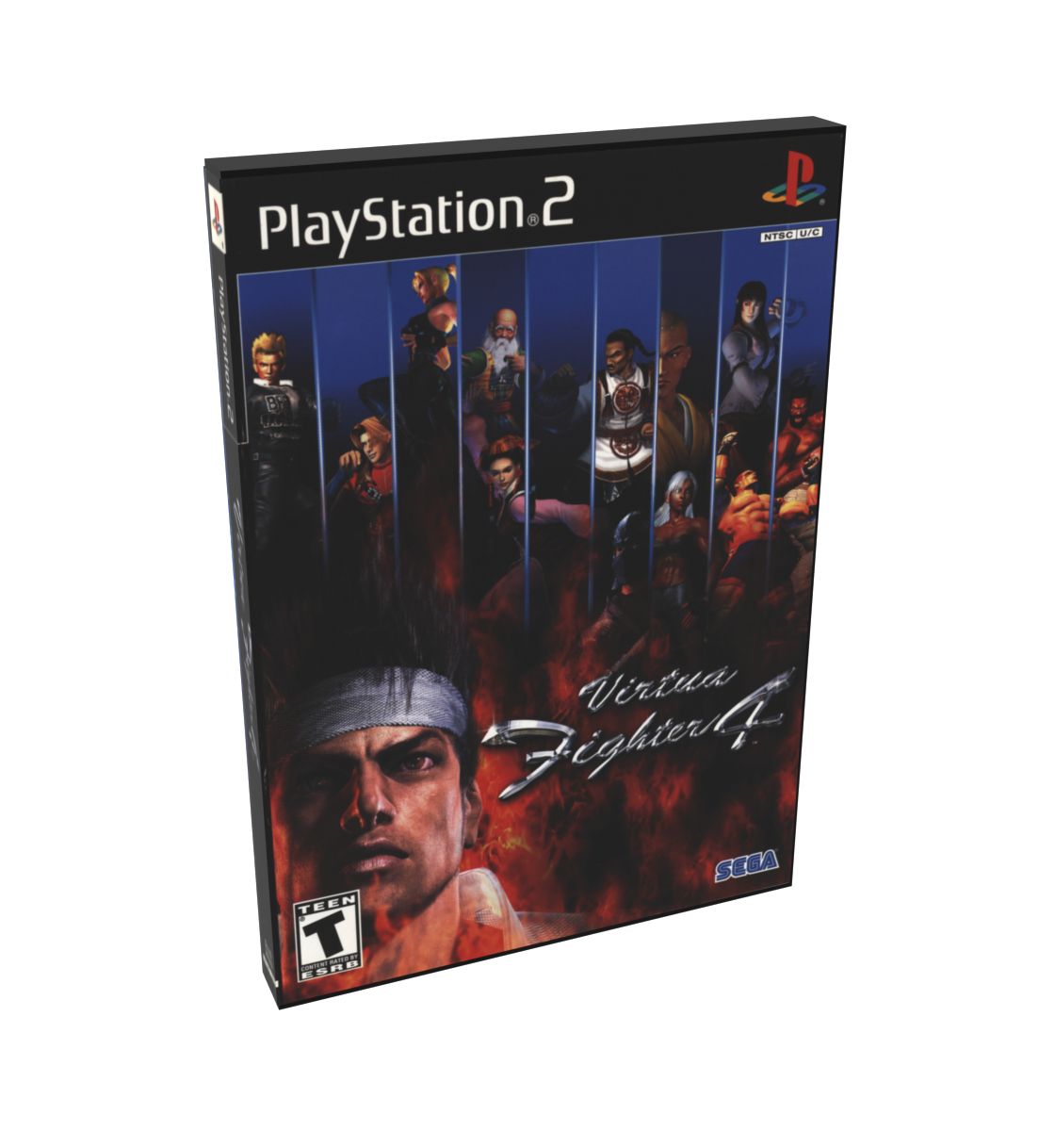 Virtua Fighter 4 | NTSC | Playstation 2 | PS2 | En | Reproduction Case and Booklet - NO GAME