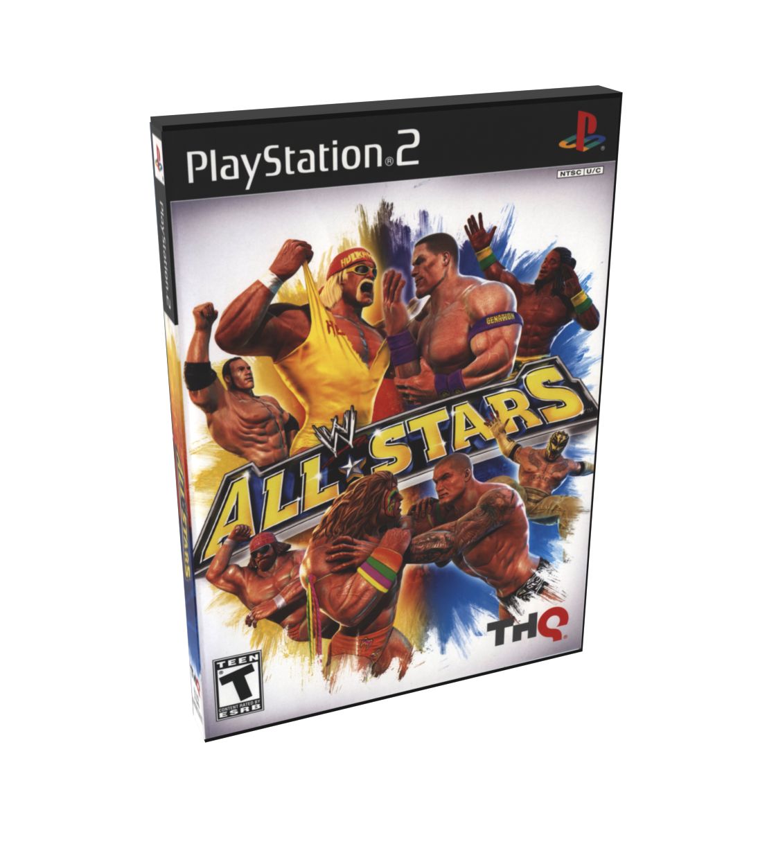 WWE All Stars | NTSC | Playstation 2 | PS2 | En | Reproduction Case and Booklet - NO GAME
