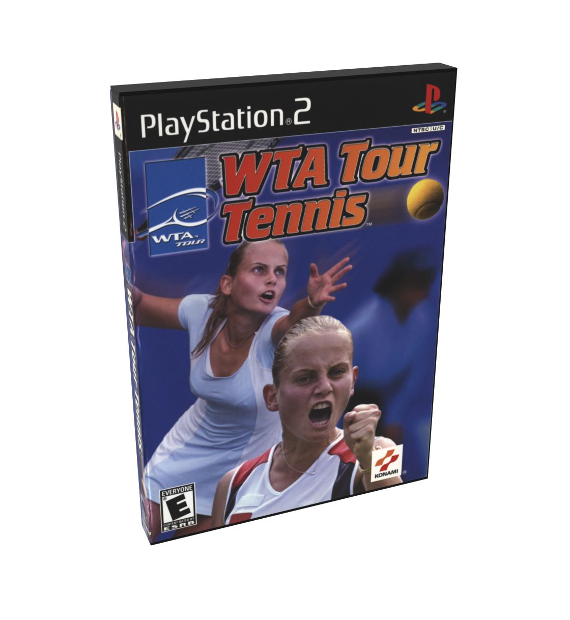WTA Tour Tennis | NTSC | Playstation 2 | PS2 | En | Reproduction Case and Booklet - NO GAME