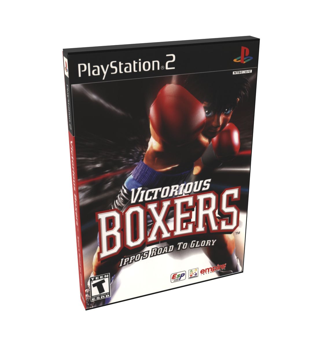 Victorious Boxers Ippo&#39;s Road To Glory | NTSC | Playstation 2 | PS2 | En | Reproduction Case and Booklet - NO GAME