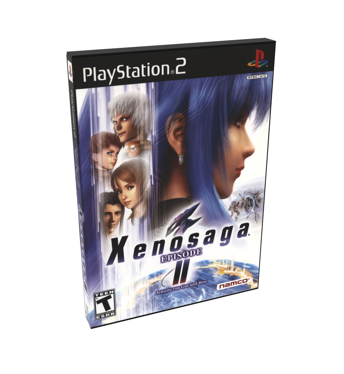 Xenosaga Episode II Jenseits von Gut und Bose | NTSC | Playstation 2 | PS2 | En | Reproduction Case and Booklet - NO GAME