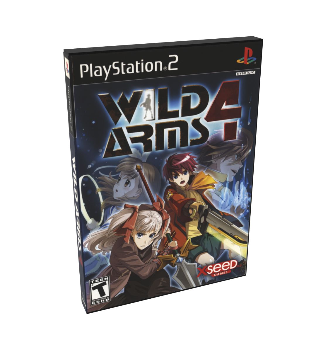 Wild ARMs 4 | NTSC | Playstation 2 | PS2 | En | Reproduction Case and Booklet - NO GAME