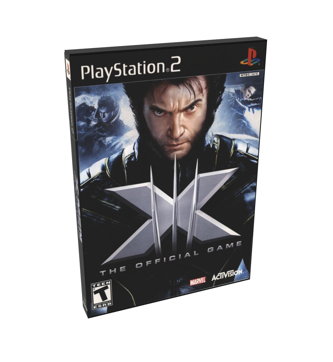 X Men The Official Game | NTSC | Playstation 2 | PS2 | En | Reproduction Case and Booklet - NO GAME