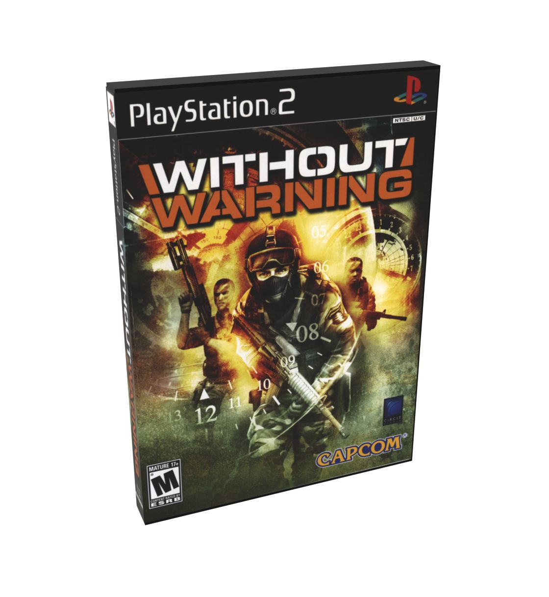 Without Warning | NTSC | Playstation 2 | PS2 | En | Reproduction Case and Booklet - NO GAME