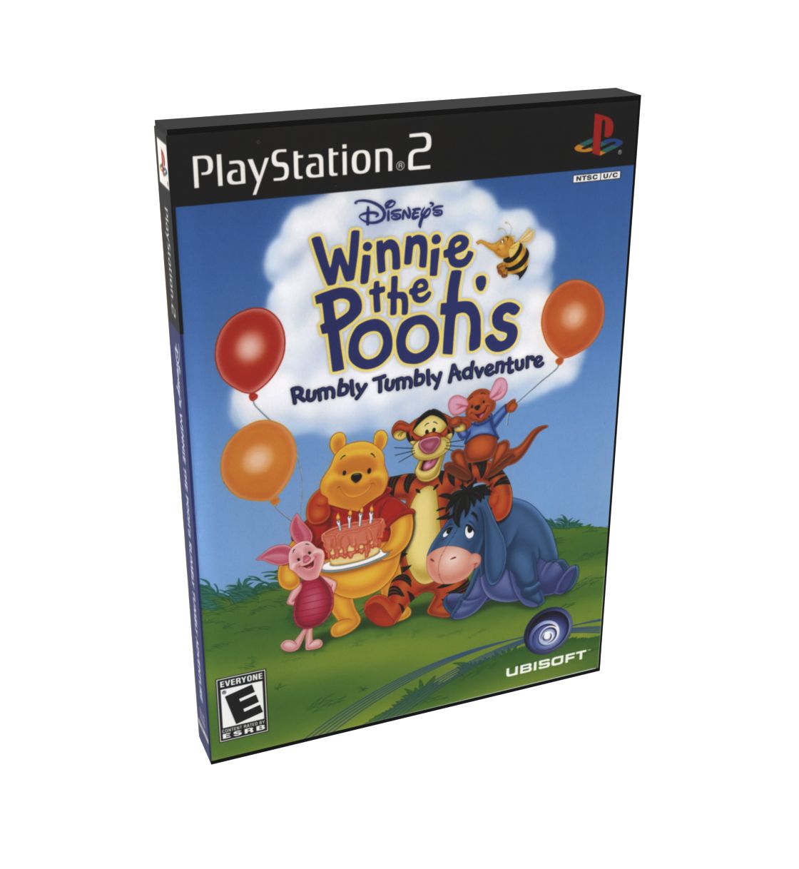 Winnie the Pooh&#39;s Rumbly Tumbly Adventure | NTSC | Playstation 2 | PS2 | En | Reproduction Case and Booklet - NO GAME