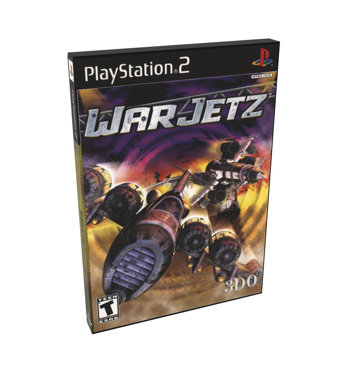 World Destruction League War Jetz | NTSC | Playstation 2 | PS2 | En | Reproduction Case and Booklet - NO GAME