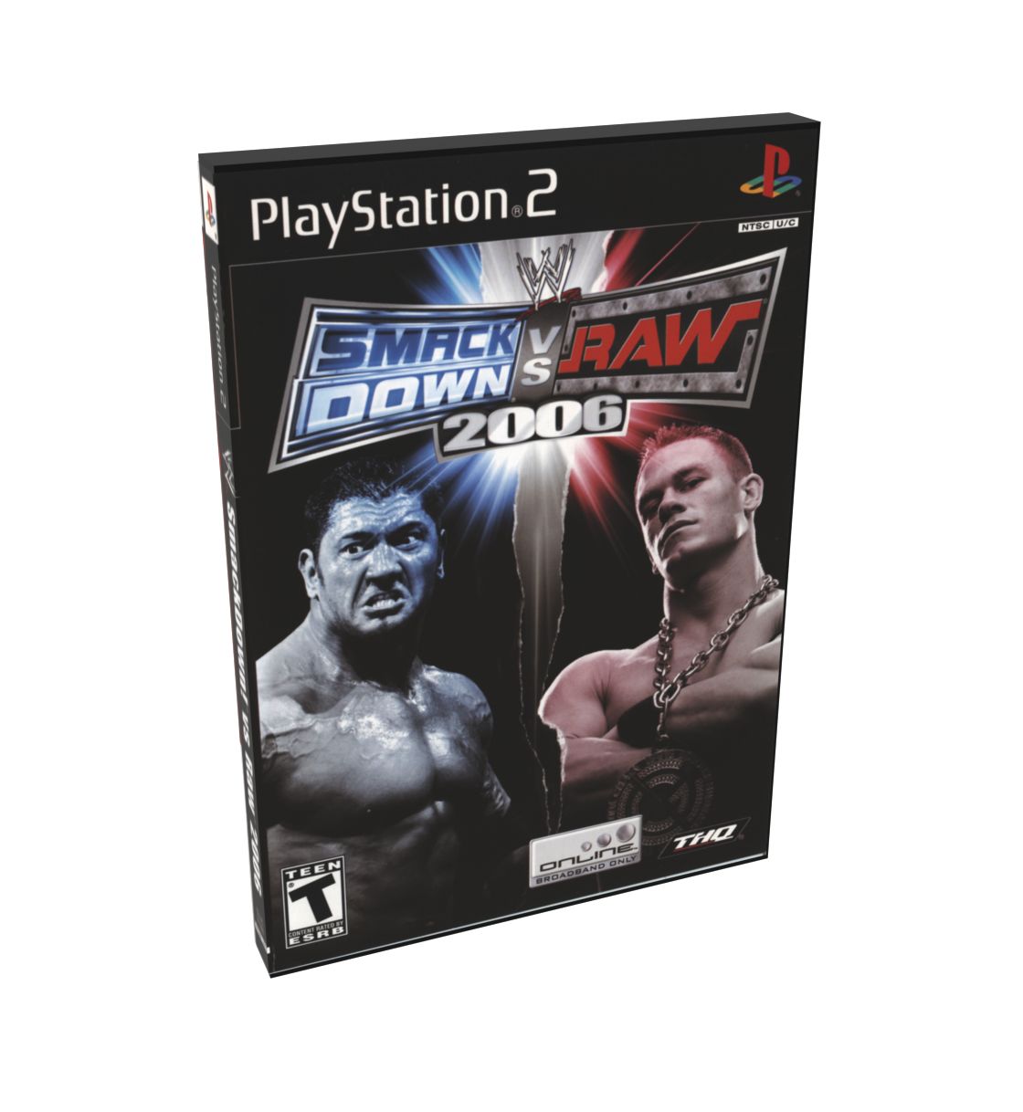 WWE SmackDown! vs. Raw 2006 | NTSC | Playstation 2 | PS2 | En | Reproduction Case and Booklet - NO GAME