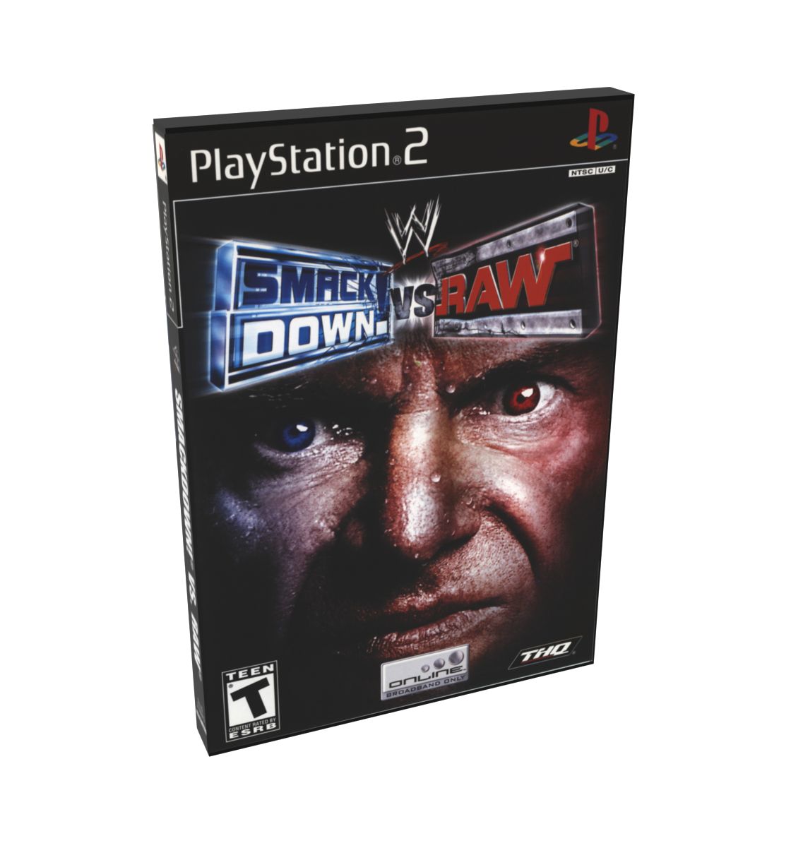 WWE SmackDown! vs. Raw (WWE SmackDown! vs. Raw Superstar Series multi) | NTSC | Playstation 2 | PS2 | En | Reproduction Case and Booklet - NO GAME