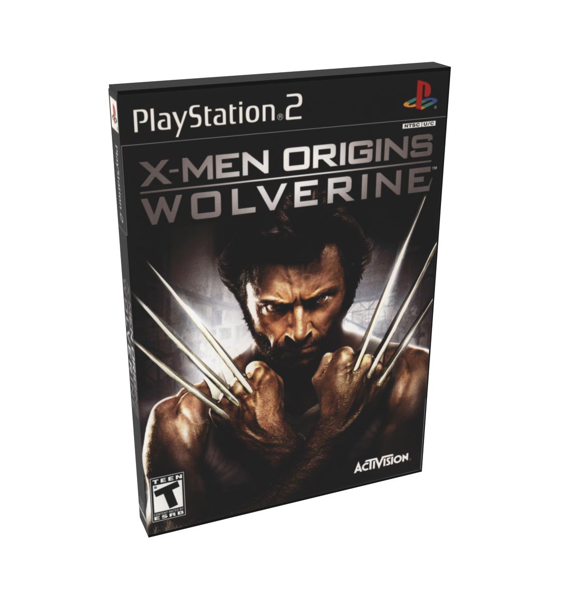 X Men Origins Wolverine | NTSC | Playstation 2 | PS2 | En | Reproduction Case and Booklet - NO GAME