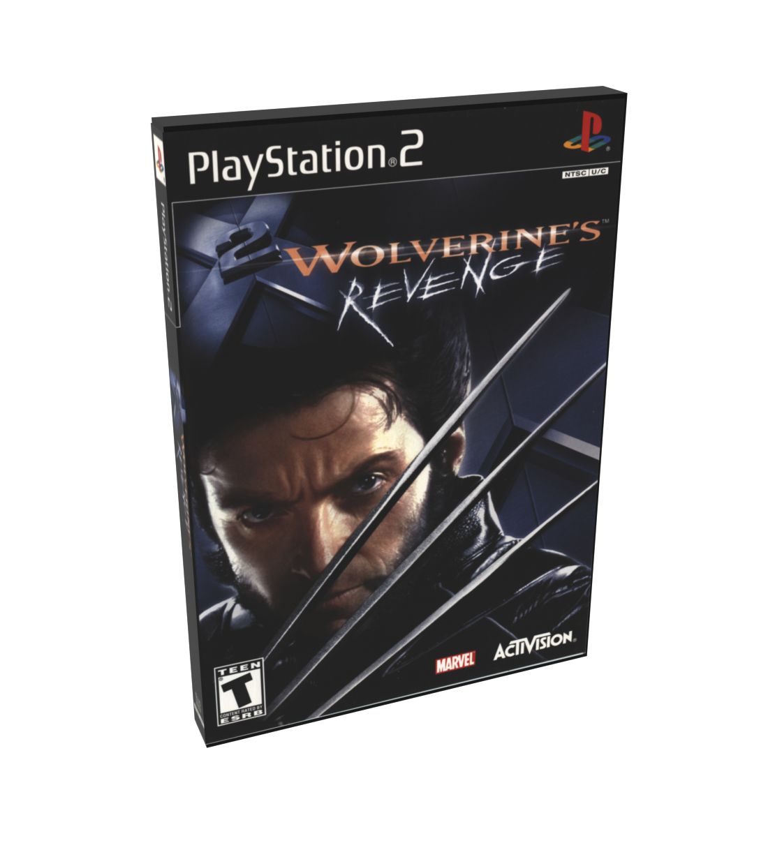 X2 Wolverine&#39;s Revenge | NTSC | Playstation 2 | PS2 | En | Reproduction Case and Booklet - NO GAME