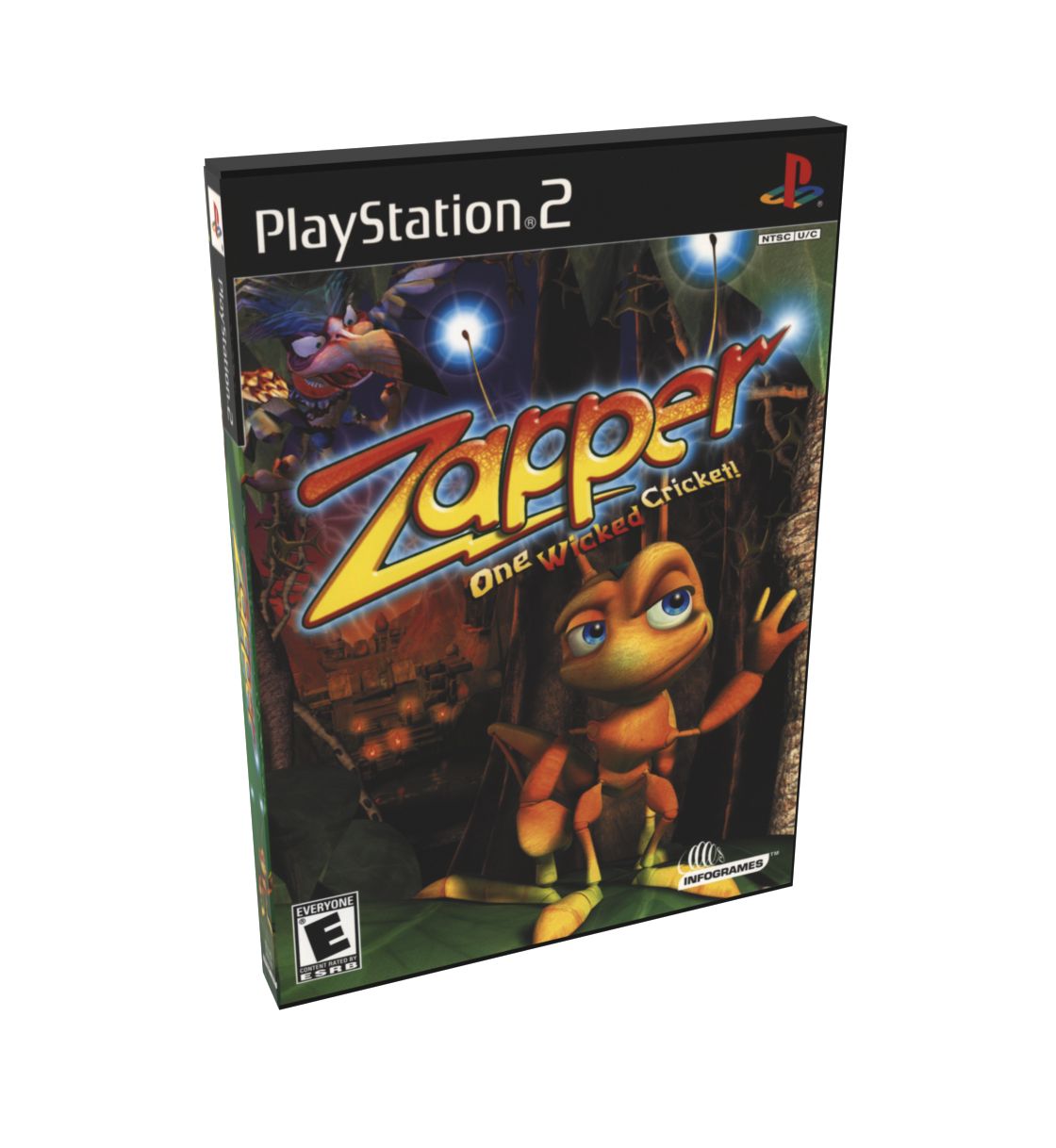 Zapper One Wicked Cricket | NTSC | Playstation 2 | PS2 | En | Reproduction Case and Booklet - NO GAME