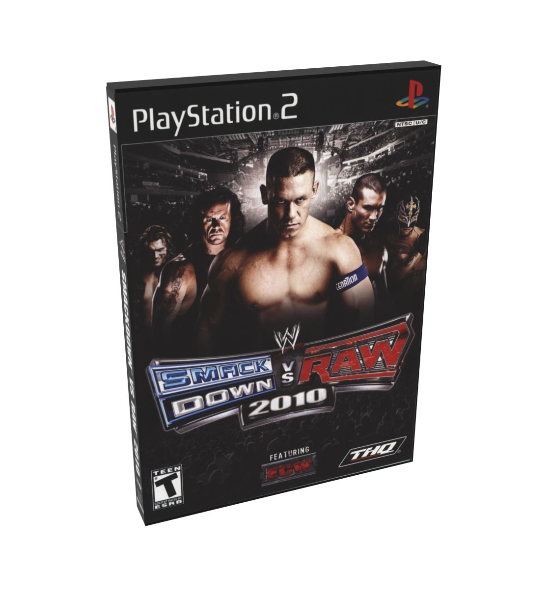 WWE Smackdown! vs. Raw 2010 | NTSC | Playstation 2 | PS2 | En | Reproduction Case and Booklet - NO GAME