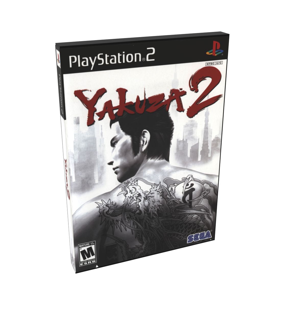 Yakuza 2 | NTSC | Playstation 2 | PS2 | En | Reproduction Case and Booklet - NO GAME