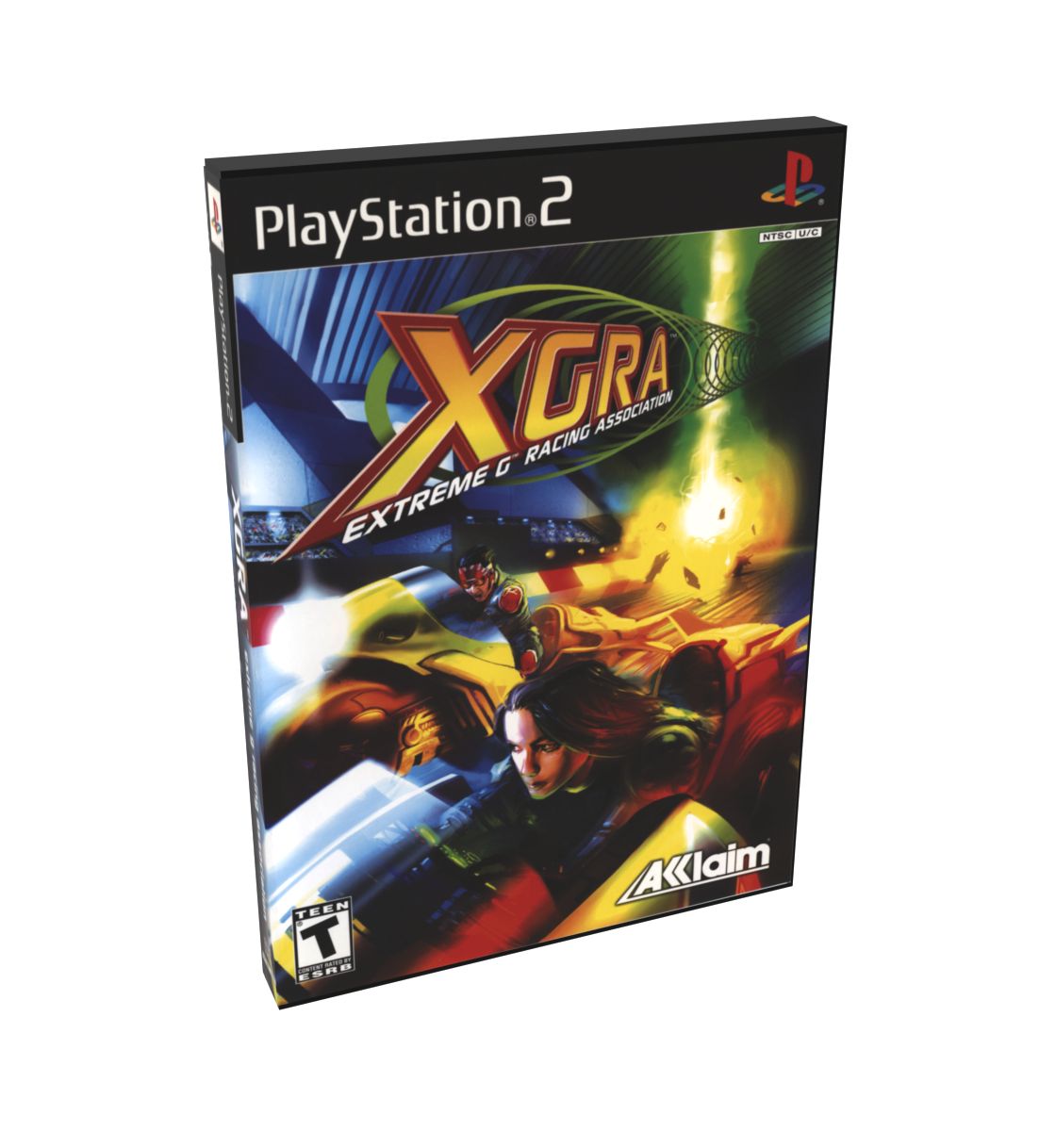 XGRA Extreme G Racing Association | NTSC | Playstation 2 | PS2 | En | Reproduction Case and Booklet - NO GAME