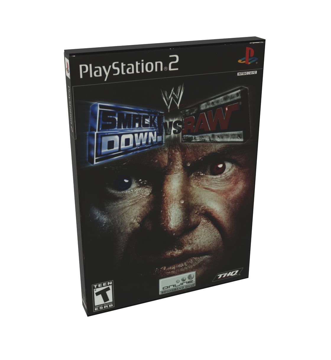 WWE SmackDown! vs. Raw | NTSC | Playstation 2 | PS2 | En | Reproduction Case and Booklet - NO GAME