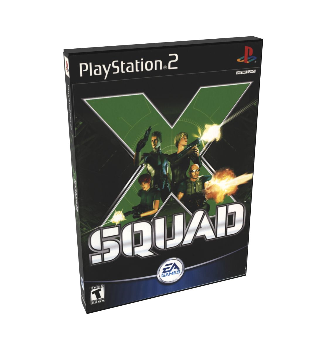 X Squad | NTSC | Playstation 2 | PS2 | En | Reproduction Case and Booklet - NO GAME