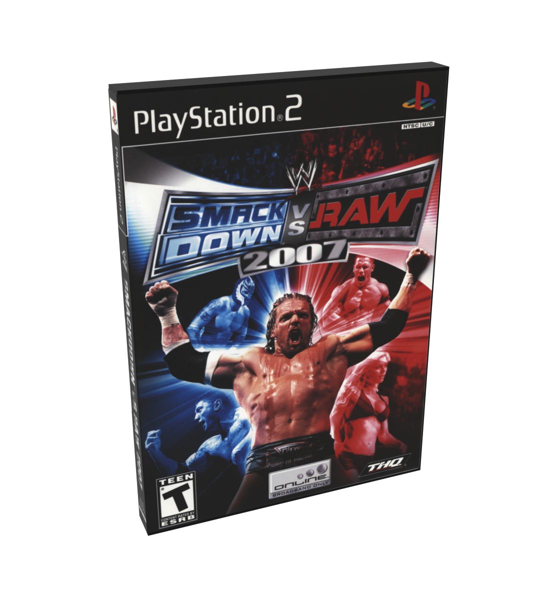 WWE SmackDown! vs. Raw 2007 (WWE SmackDown! vs. Raw Superstar Series multi) | NTSC | Playstation 2 | PS2 | En | Reproduction Case and Booklet - NO GAME