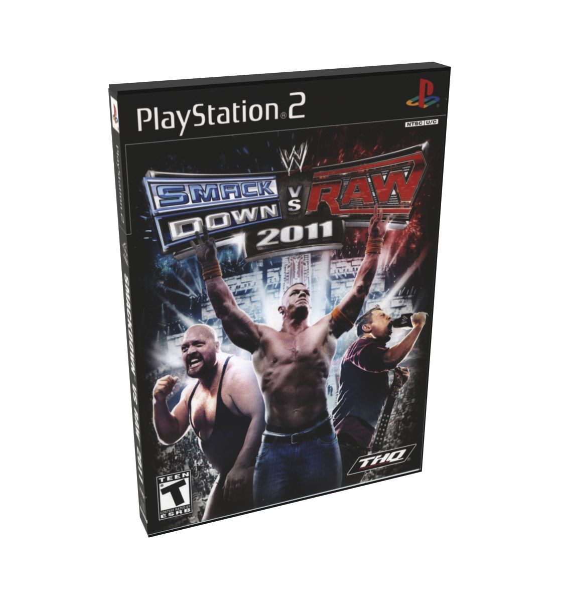WWE Smackdown! vs. Raw 2011 | NTSC | Playstation 2 | PS2 | En | Reproduction Case and Booklet - NO GAME