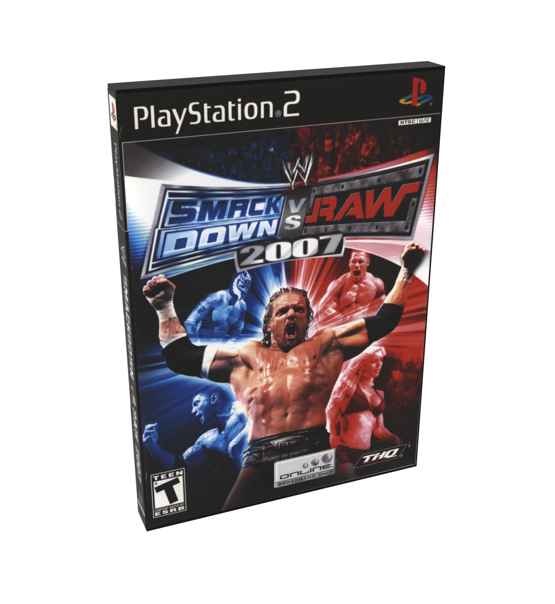 WWE SmackDown! vs. Raw 2007 | NTSC | Playstation 2 | PS2 | En | Reproduction Case and Booklet - NO GAME