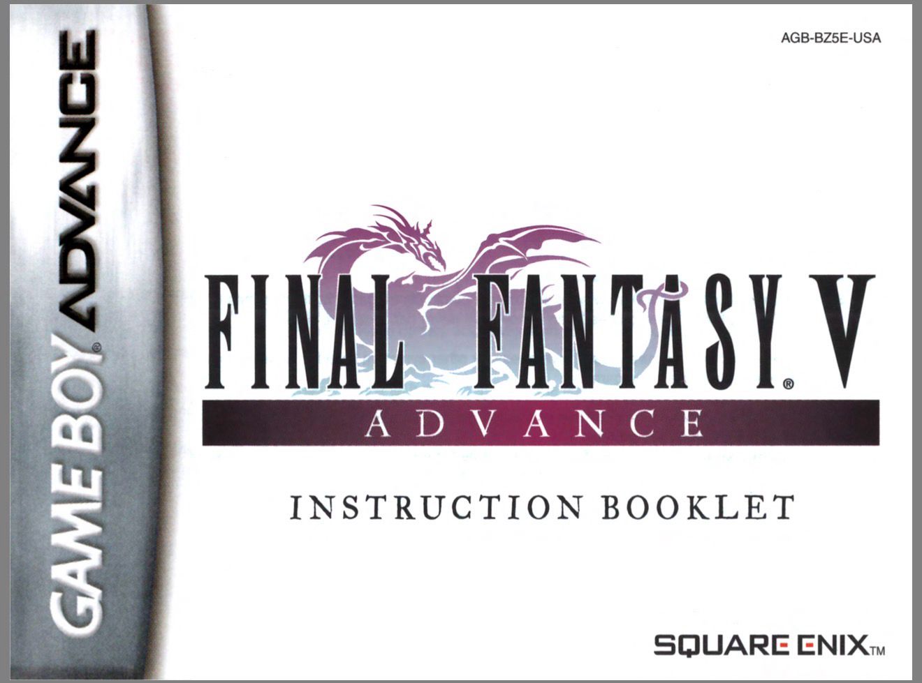 Final Fantasy V Reproduction Manual