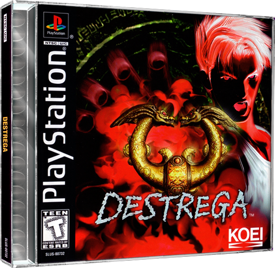 Destrega | NTSC | Playstation | PS1 | En | Reproduction Case and Booklet - NO GAME