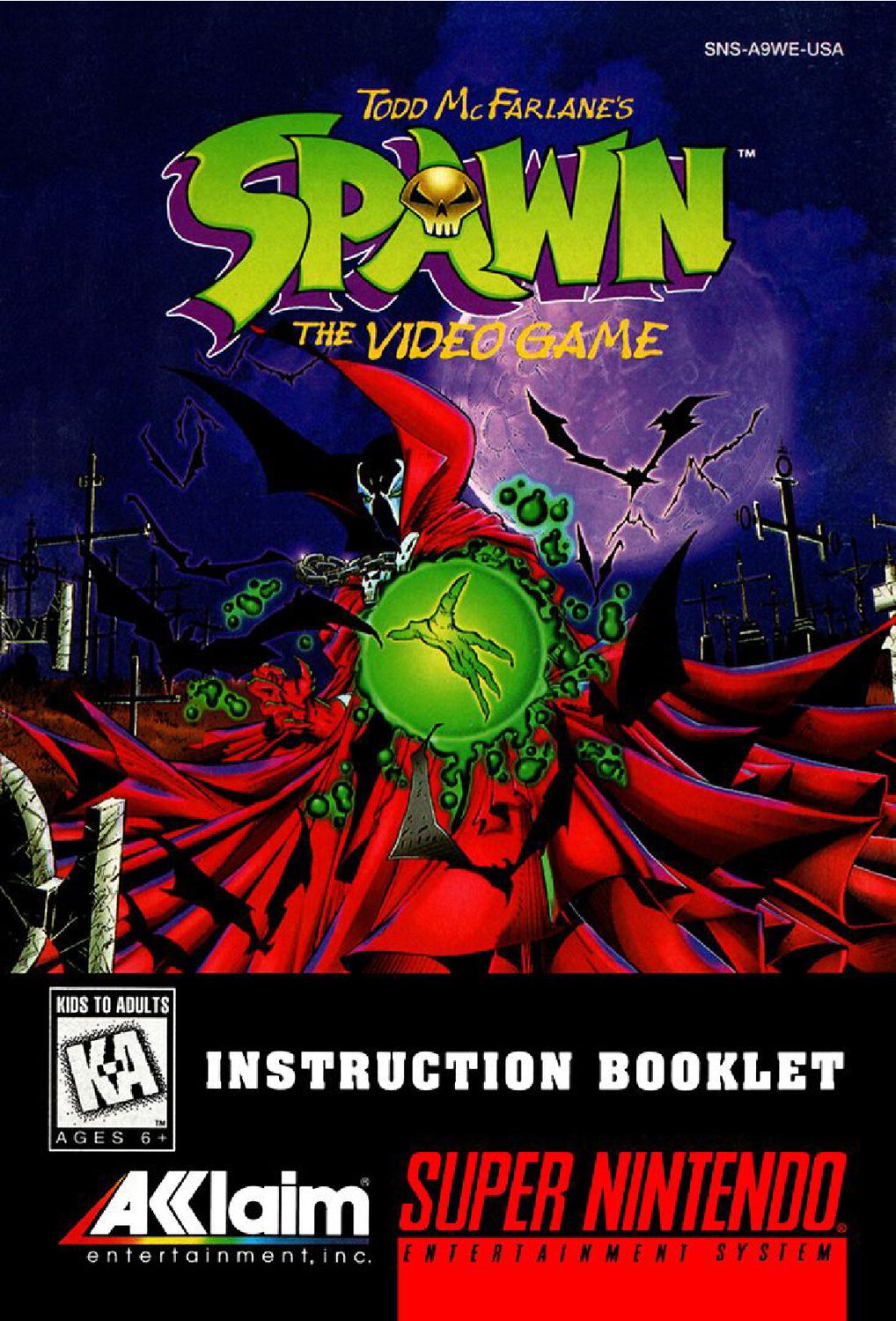 Todd McFarlane&#39;s Spawn - The Video Game Reproduction Manual