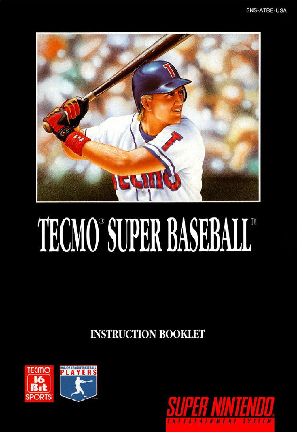 Tecmo Super Baseball Reproduction Manual