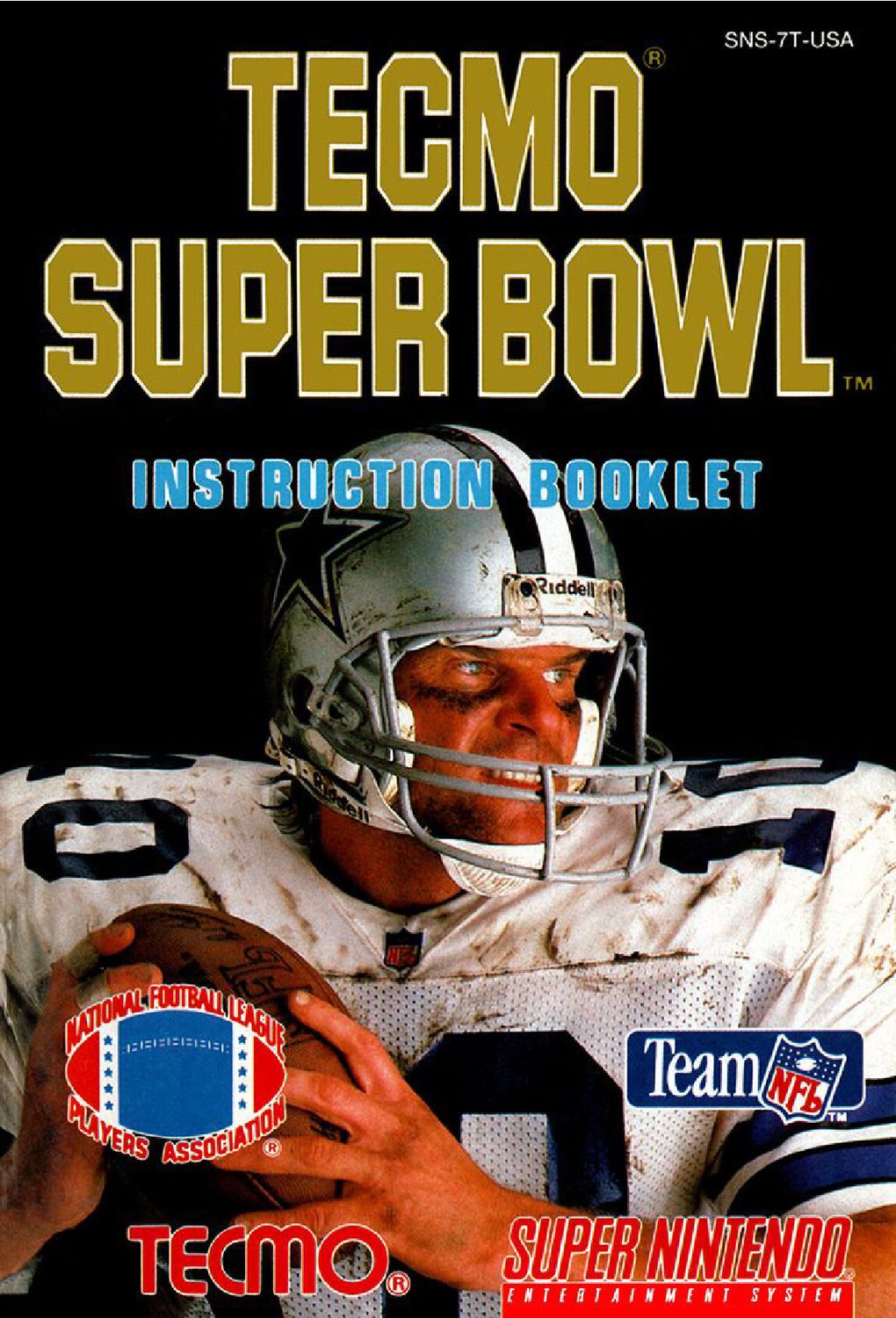 Tecmo Super Bowl Reproduction Manual