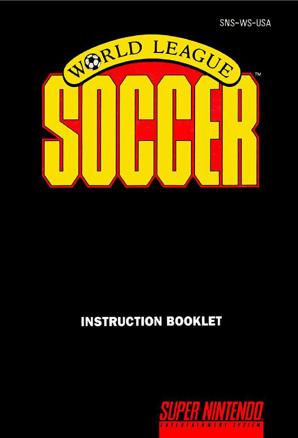 World League Soccer Reproduction Manual