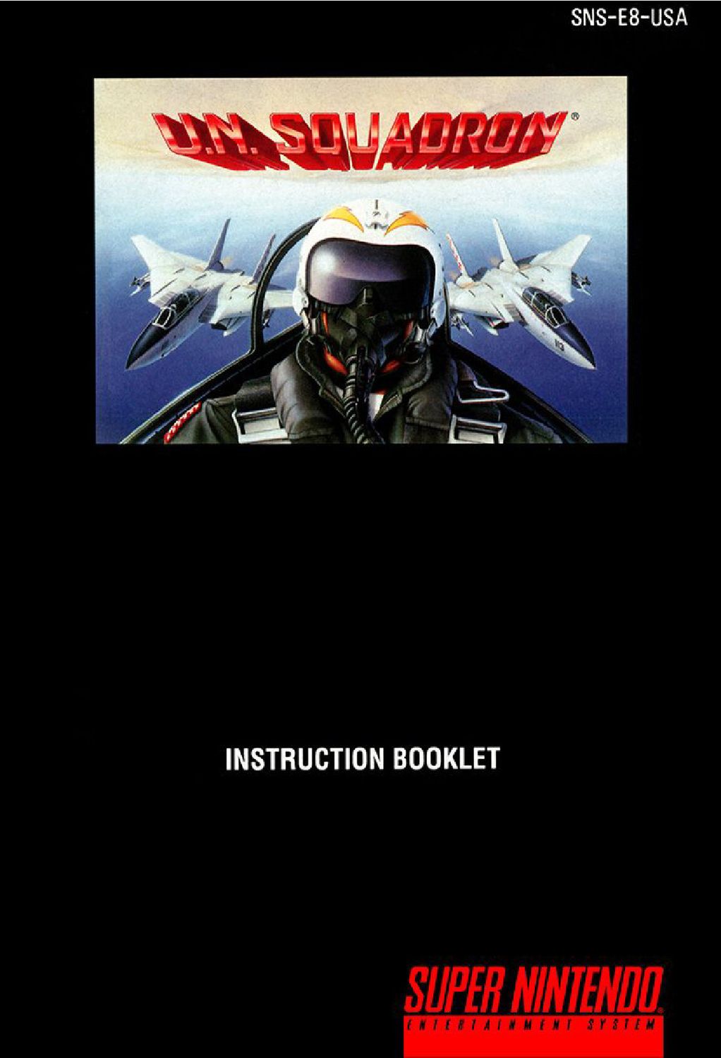 U.N. Squadron Reproduction Manual