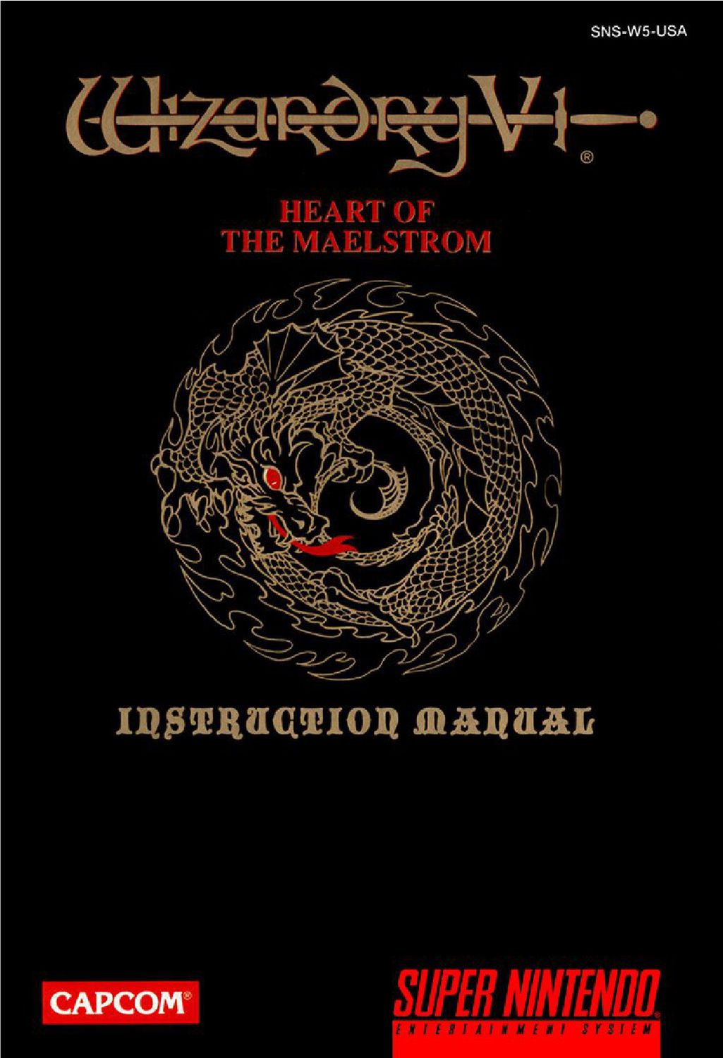 Wizardry V - Heart of the Maelstrom Reproduction Manual