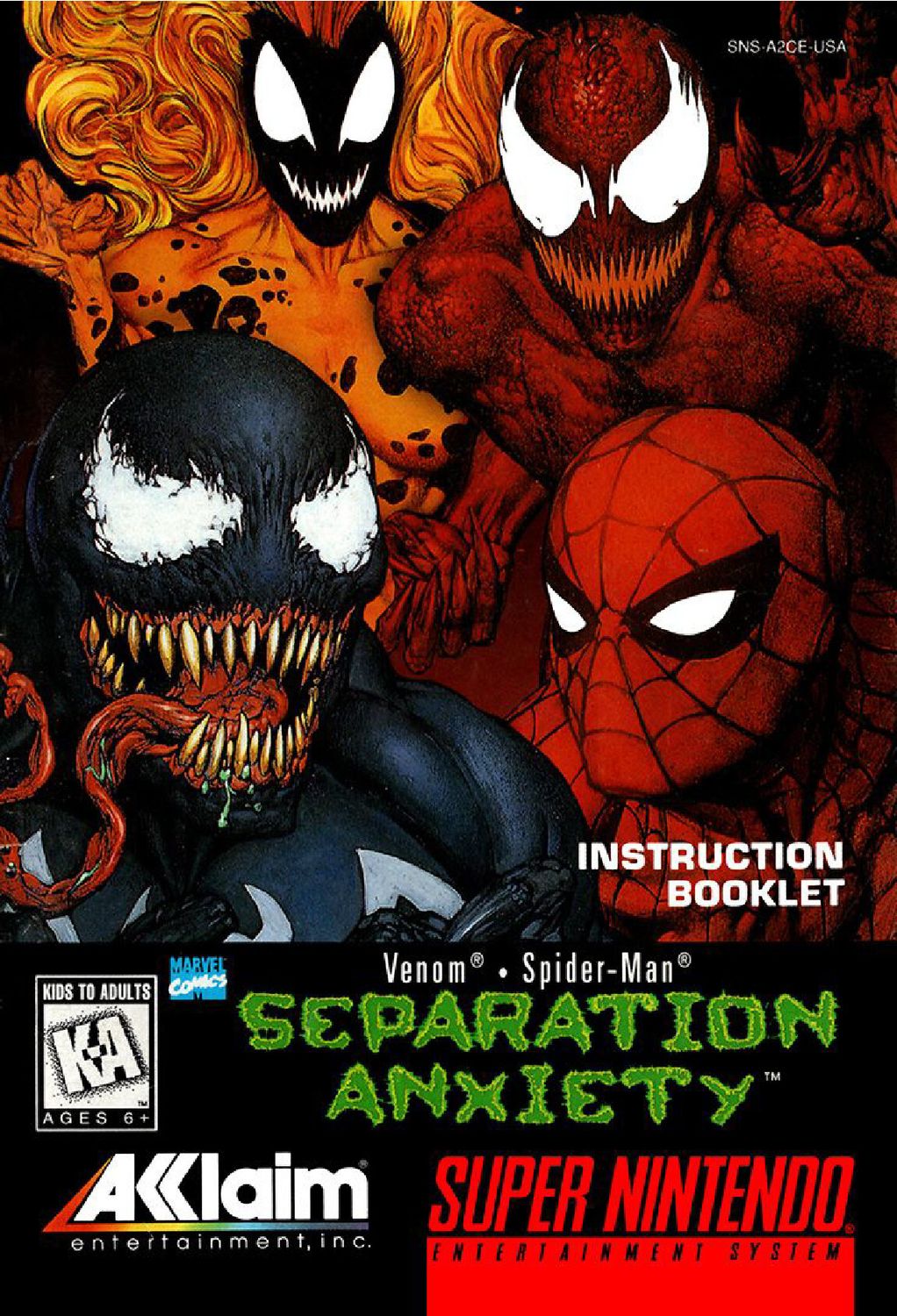 Venom - Spider-Man - Separation Anxiety Reproduction Manual