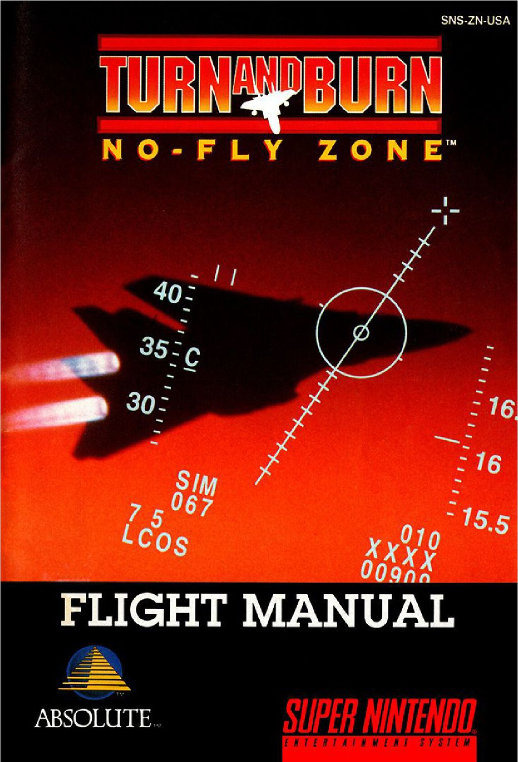 Turn and Burn - No-Fly Zone Reproduction Manual
