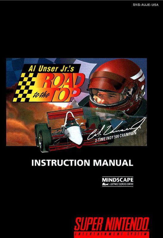 Al Unser Jr.&#39;s Road to the Top Reproduction Manual